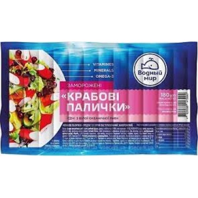  Краб.пал Водний свiт 180g/36