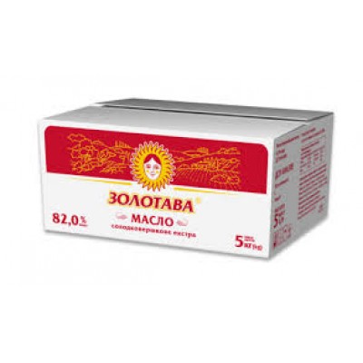  АКЦIЯМасло Золотава 82% 5kg