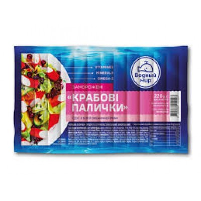  Краб.пал Водний свiт 220g/30